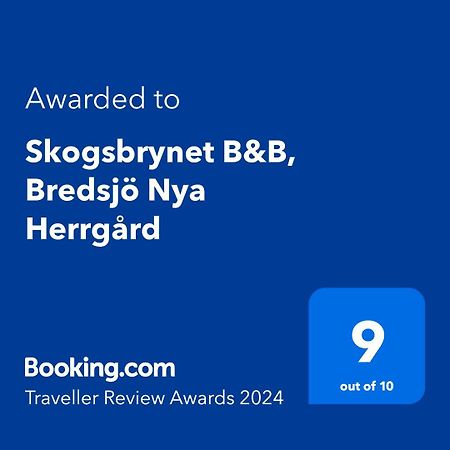 Skogsbrynet B&B, Bredsjoe Nya Herrgard Hallefors  Экстерьер фото