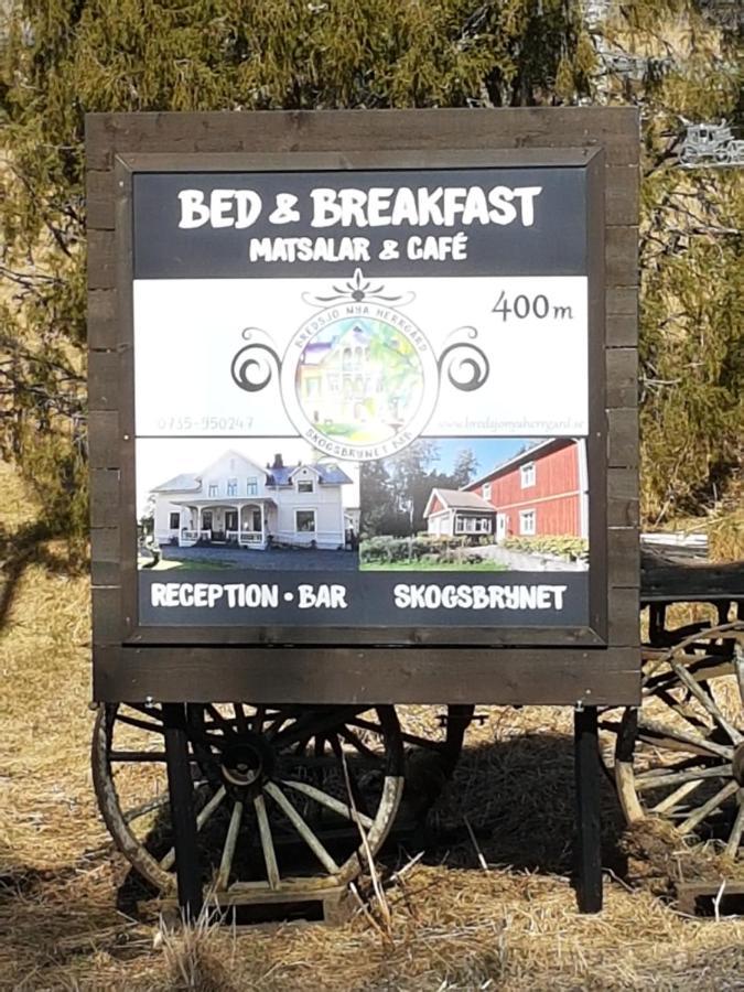 Skogsbrynet B&B, Bredsjoe Nya Herrgard Hallefors  Экстерьер фото